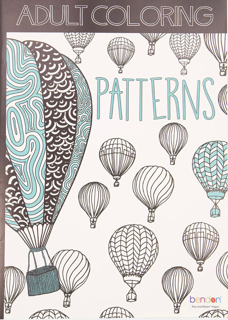 Bendon coloring book-Patterns