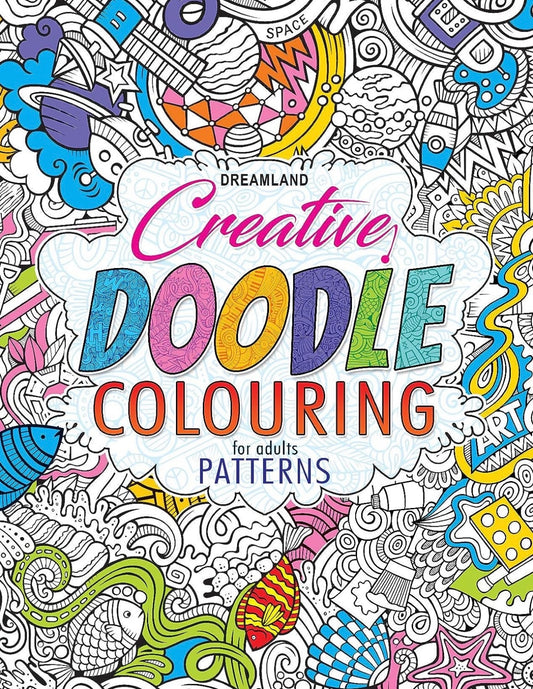 Creative doodle colouring-Patterns